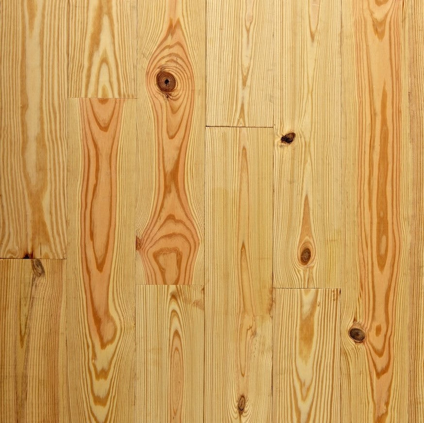 9 1/8" x 3/4" Character Yellow Pine Unfinished Nature Wood Floors