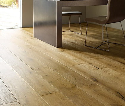 European Oak Floors - Wide Plank Antique Design