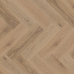 Mirage Blanc White Oak Hula Hoop Herringbone