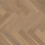 Mirage Blanc White Oak Hula Hoop Herringbone