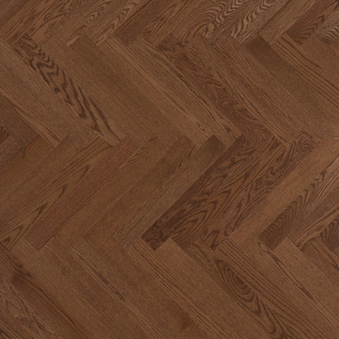 Mirage Admiration Red Oak Savanna Herringbone