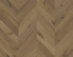 4.92" x 5/8" Mullican Castillian Premier Herringbone Coastal Fog