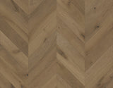 4.92" x 5/8" Mullican Castillian Premier Herringbone Coastal Fog