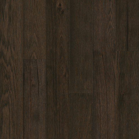 5" x 7/16" Bruce Hydropel Hickory Black Brown