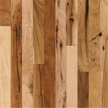 4" x 3/4" Rustic Hickory - Prefinished Natural