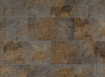 Signature Collection Vinyl Market Place Tile Iron Stone