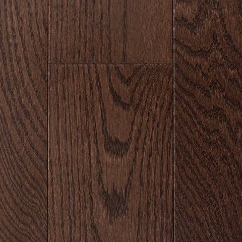 3" x 3/4" Red Oak - Prefinished Dark Chocolate