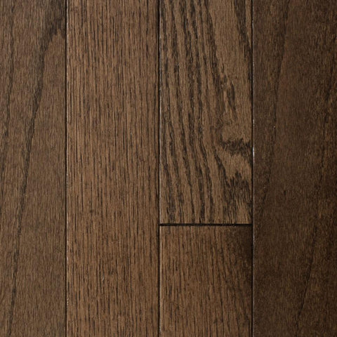 3" x 3/4" Red Oak - Prefinished Tuscan Brown