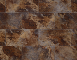 Signature Collection Vinyl Market Place Tile Red Rock