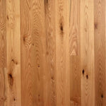 8" x 5/8" Character Red Oak - Unfinished (5'-10' Lengths)