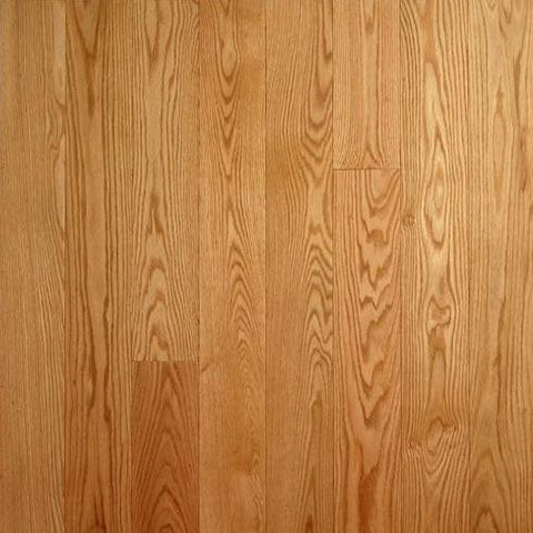 8" x 5/8" Select Red Oak - Unfinished Engineered (1'-10' Lengths)