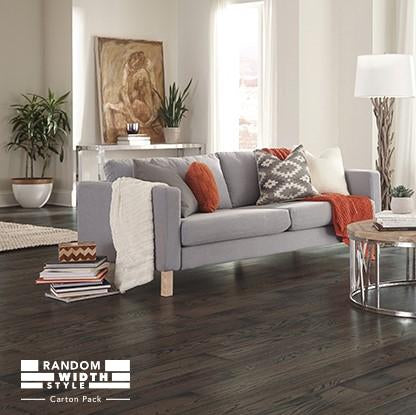 Somerset Specialty Collection (Engineered) Red Oak Rustic Grey (Random Width)