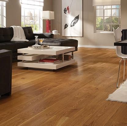 7" x 1/2" Somerset Wide Plank Collection White Oak Natural
