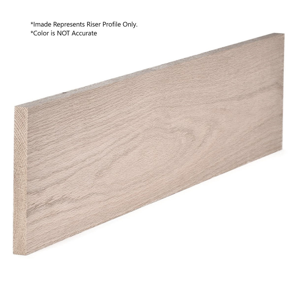Ash Riser Material Ash Stair Riser | Durable Hardwood Stair Risers