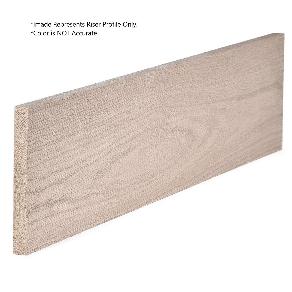 White Oak Stair Riser | Classic and Durable Stair Riser