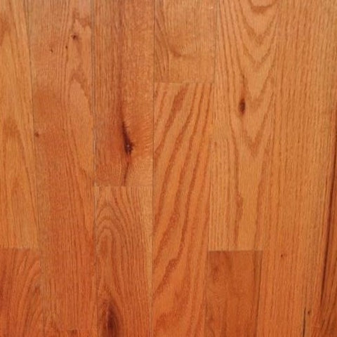 2 1/4" x 3/4" Red Oak - Prefinished Butterscotch