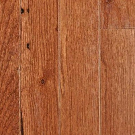 3 1/4" x 3/4" Red Oak - Prefinished Warm Walnut